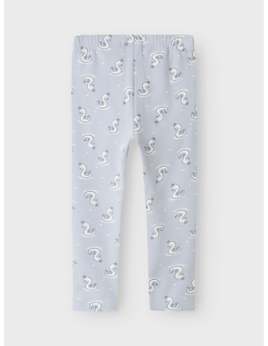 Byxor NAME IT NMFDAVINA AOP SWE LEGGING BRU