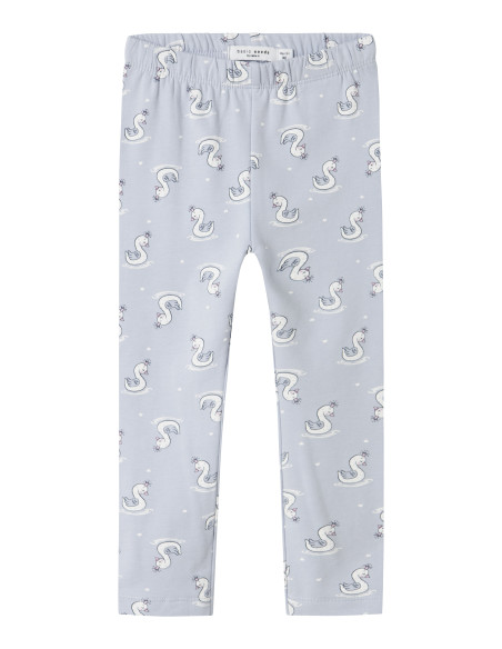 Byxor NAME IT NMFDAVINA AOP SWE LEGGING BRU